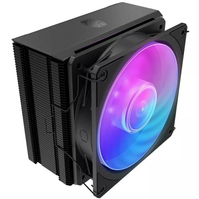 Cooler Master Hyper 212 3DHP Black ARGB Processeur Refroidisseur d'air 12 cm Noir 1 pièce(s)