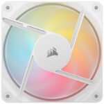 Corsair RS120-R ARGB Boitier PC Ventilateur 12 cm Blanc 3 pièce(s)