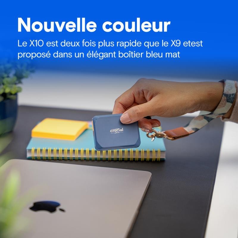 CRUCIAL X10 2TB Portable SSD*CT2000X10SSD9 – Image 2