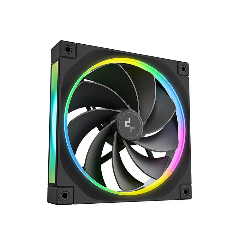 DeepCool FL14R Boitier PC Ventilateur 14 cm Noir 3 pièce(s) – Image 2