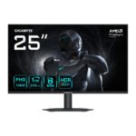 GIGABYTE G25F2A Moniteur de Jeu 25&Prime; FHD – 1920 x 1080, 240Hz, 1ms, 300 cd/m², Display HDR 10, HDMI 2.0, DisplayPort 1.4