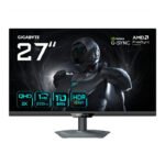 GIGABYTE G27Q2 Moniteur de Jeu 27? 2K QHD – 2560 x 1440, 200Hz, 1ms, 350 cd/m², Compatible G-Sync, FreeSync Premium, HDR10, HDMI 2.0, DisplayPort 1.4