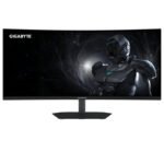 GIGABYTE G34WQC2 Moniteur Gaming Incurvé 34? WQHD – 3440 x 1440, 1500R, 200Hz, 1ms, 450 cd/m², AMD FreeSync Premium, DisplayHDR 400, HDMI 2.0, Displayport 1.4
