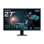 GIGABYTE GS27FA Moniteur de jeu 27&Prime; FHD – 1920 x 1080, 180Hz, 1ms, 300 cd/m², FreeSync, HDR Ready, HDMI 2.0, Displayport 1.4