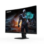 GIGABYTE GS27FC Écran gaming incurvé 27&Prime; FHD – 1920 x 1080, 180Hz, 1ms, 250 cd/m², FreeSync Premium, HDR Ready, HDMI 2.0, DisplayPort 1.4