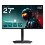 GIGABYTE MO27U2 OLED 4K UHD Gaming Monitor – 3840 x 2160, 240Hz, 0,03 ms, 1000 cd/m², Display HDR True Black 400, HDMI 2.1, DisplayPort 1.4