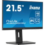 iiyama ProLite XUB2293HSU-B7 écran plat de PC 54,6 cm (21.5&Prime;) 1920 x 1080 pixels Full HD LED Noir