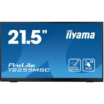 iiyama ProLite T2255MSC-B1 écran plat de PC 54,6 cm (21.5&Prime;) 1920 x 1080 pixels Full HD LCD Écran tactile Noir