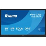 iiyama TE5513A-B1AG Écran d&rsquo;affichage dynamique Écran plat interactif 138,7 cm (54.6&Prime;) Wifi 500 cd/m² 4K Ultra HD Noir Écran tactile Intégré dans le processeur Android 18/7