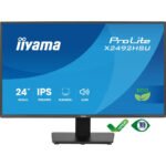 iiyama ProLite X2492HSU-B1 écran plat de PC 60,5 cm (23.8&Prime;) 1920 x 1080 pixels Full HD LED Noir