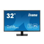 iiyama ProLite X3270QSU-B1 écran plat de PC 80 cm (31.5&Prime;) 2560 x 1440 pixels Wide Quad HD LED Noir