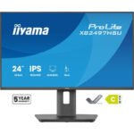 iiyama ProLite XB2497HSU-B1 écran plat de PC 60,5 cm (23.8&Prime;) 1920 x 1080 pixels Full HD LED Noir