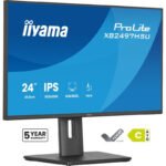 iiyama ProLite XB2497HSU-B1 écran plat de PC 60,5 cm (23.8&Prime;) 1920 x 1080 pixels Full HD LED Noir