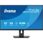 iiyama ProLite XB3294UHSCP-B1 écran plat de PC 80 cm (31.5&Prime;) 3840 x 2160 pixels 4K Ultra HD Noir