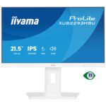 iiyama ProLite XUB2293HSU-W7 écran plat de PC 54,6 cm (21.5&Prime;) 1920 x 1080 pixels Full HD LED Blanc