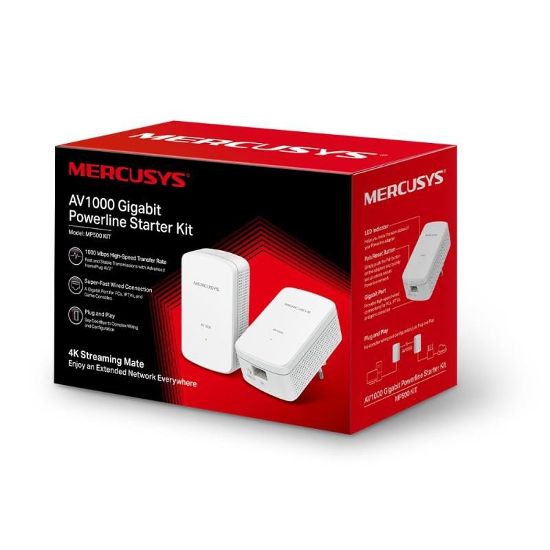 Mercusys MP500 ( Pack de 2 ) CPL *MP500 KIT – Image 4
