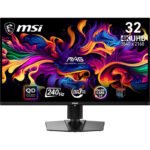 MSI MAG 321UPX QD-OLED écran plat de PC 80 cm (31.5&Prime;) 3840 x 2160 pixels 4K Ultra HD Noir