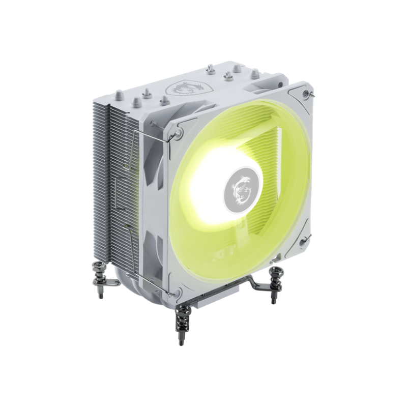 MSI MAG COREFROZR AA13 WHITE système de refroidissement d?ordinateur Processeur Refroidisseur hybride 12 cm Blanc 1 pièce(s)