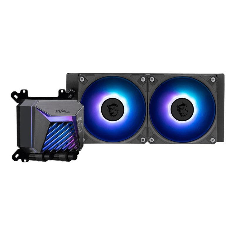 MSI MAG Coreliquid A15 240 Carte-mère, Processeur Refroidisseur de liquide tout-en-un 12 cm Noir 1 pièce(s) – Image 2