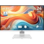 MSI Pro MP241W E14V écran plat de PC 60,5 cm (23.8&Prime;) 1920 x 1080 pixels Full HD LCD Blanc