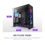 NZXT H9 Flow RGB+ (CM-H92FB-P1) – All Black