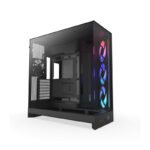 NZXT H9 Flow RGB (CM-H92FB-R1) Dual-Chamber Mid-Tower Case w/ RGB Fans –