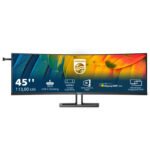 Philips 6000 series 45B1U6900C/00 écran plat de PC 113 cm (44.5&Prime;) 5120 x 1440 pixels UltraWide Dual Quad HD LED Noir