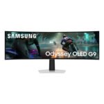 Samsung S49DG910SU écran plat de PC 124,5 cm (49&Prime;) 5120 x 1440 pixels Dual QHD OLED Argent