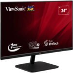 Viewsonic Value Series VA2432-MHD-3 écran plat de PC 61 cm (24&Prime;) 1920 x 1080 pixels Full HD LED Noir