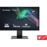 Viewsonic VP2788-5K écran plat de PC 68,6 cm (27&Prime;) 5120 x 2880 pixels 5K Ultra HD LED Noir